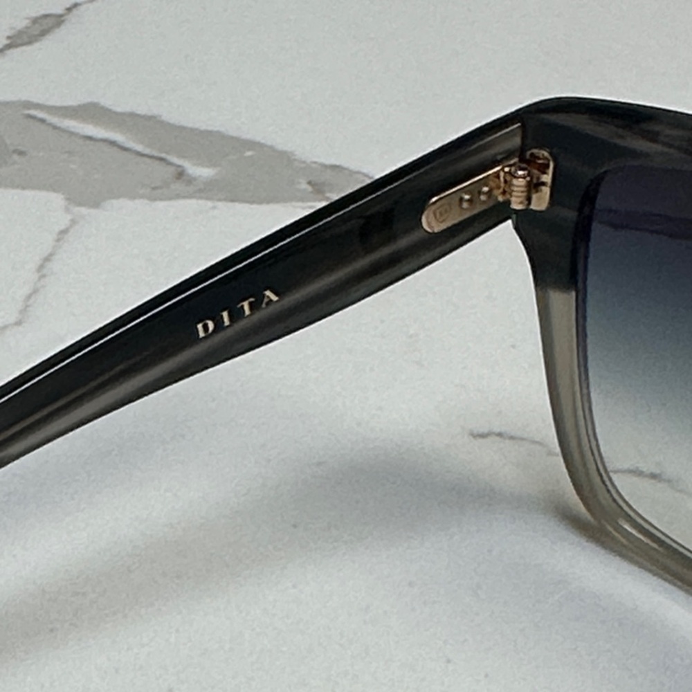 Authentic DITA Paradis Sunglasses 22016-F-GRY-60-AF Smoke Swirl Sunglasses Japan - Picture 4 of 9
